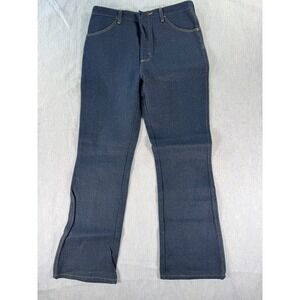 Rustler Mens Bootcut Jeans Dark Wash Heavyweight Denim 33x30 NWT Indigo